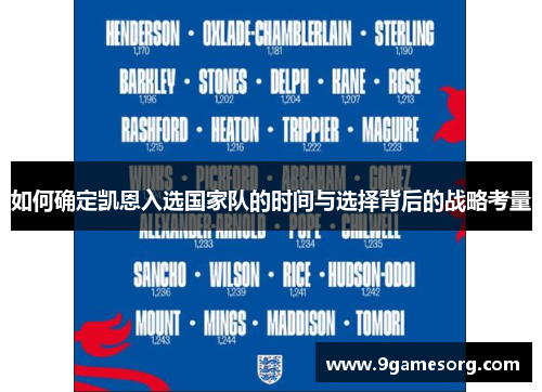 如何确定凯恩入选国家队的时间与选择背后的战略考量 如何确定凯恩入选国家队的时间与选择背后的战略考量